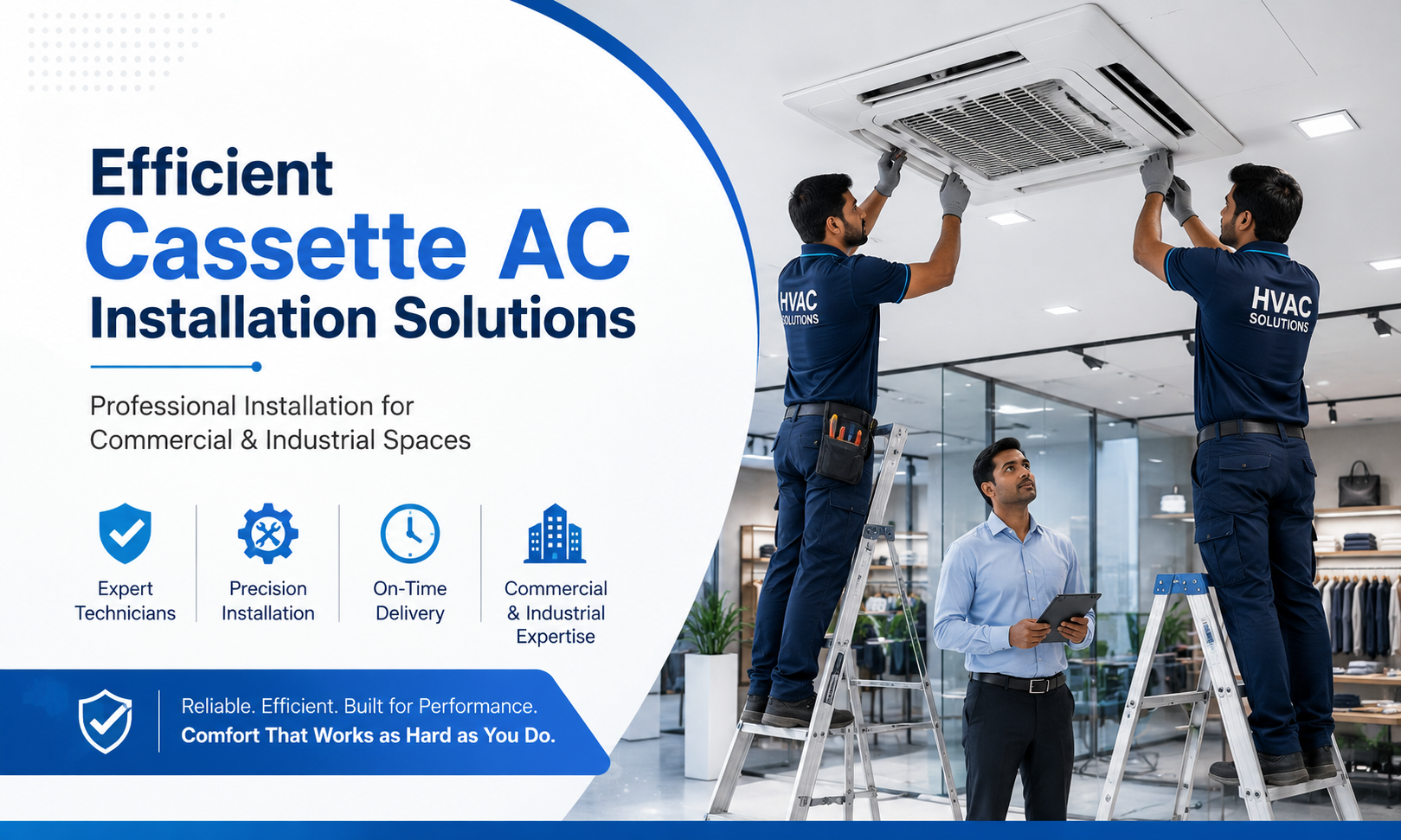 Efficient Cassette AC Installation Solutions